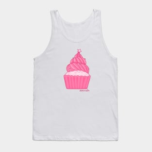 PINK ChristmasTree Cupcake Tank Top